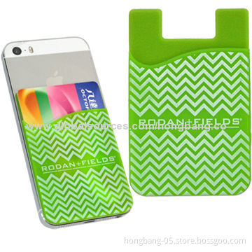 Sticky card holder